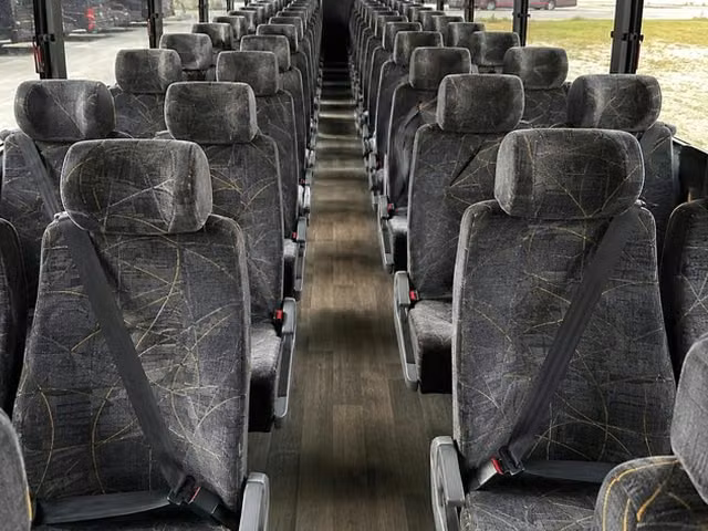 bell gardens charter bus interior